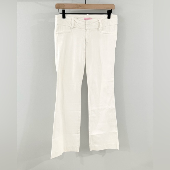 Lilly Pulitzer Jet Set Trousers White Size 0 - Picture 3 of 7